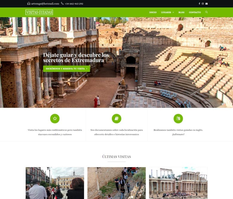 Visitas-guiadas.es: análisis de mercado y diseño web